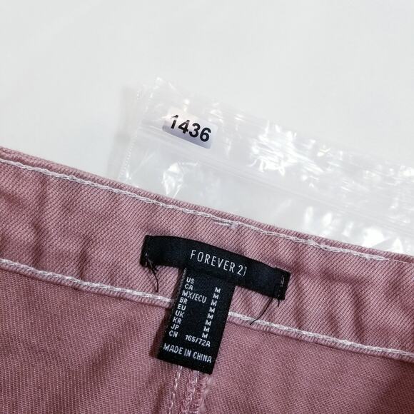 Forever 21 Pink Denim Skirts - Picture 5 of 8